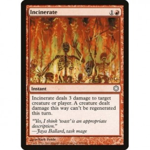Incinerate