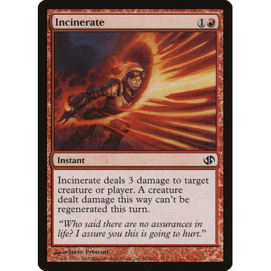 Incinerate