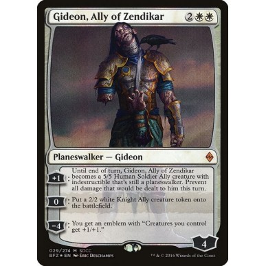 Gideon, Ally of Zendikar