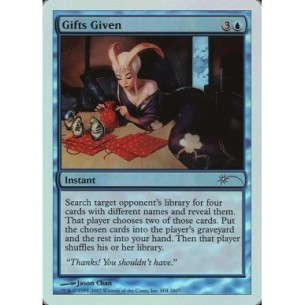 Gifts Given