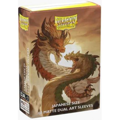 Small Japanese - Matte Dual Art - Wood Snake 2025 (60 bustine) - Dragon Shield