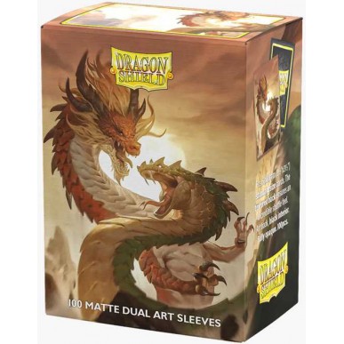 Standard - Matte Dual Art - Wood Snake 2025 (100 bustine) - Dragon Shield