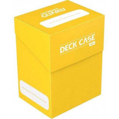 Deck Case 80+ - Giallo - Ultimate Guard