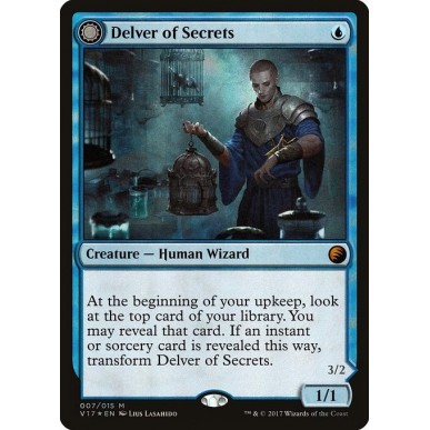 Delver of Secrets // Insectile...