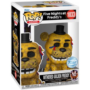 Funko Pop Games 1033 - Withered Golden Freddy - Five Nights at Freddy's (Special Edition)