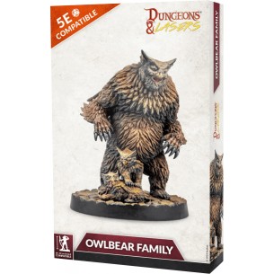 Dungeons & Lasers - Owlbear Family