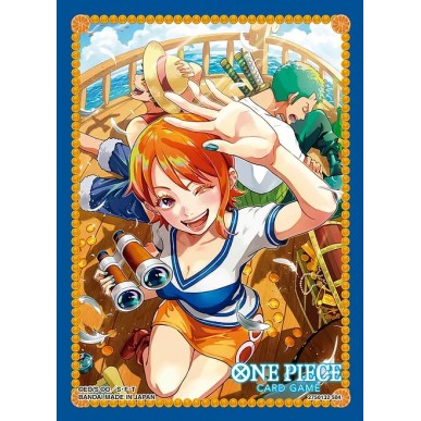 Standard - One Piece Card Game - Official Sleeves 8 - Nami (70 Bustine)