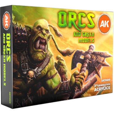 AK - Set di Pittura Orcs and Green Models - AK11600