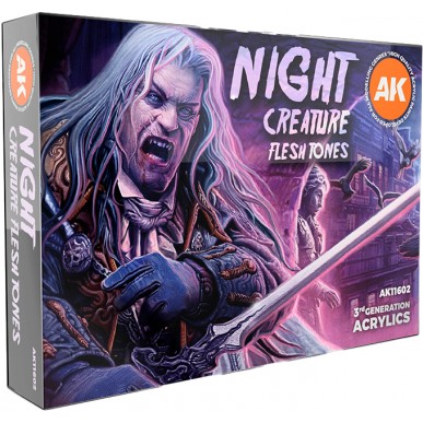 AK - Set di Pittura Night Creatures Flesh Tones - AK11602