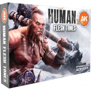 AK - Set di Pittura Human Flesh Tones - AK11603