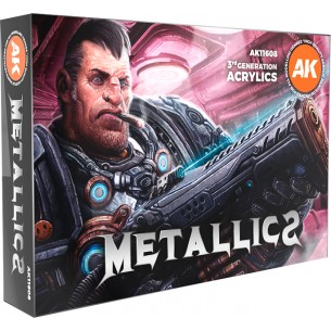 AK - Set di Pittura Metallics - AK11608