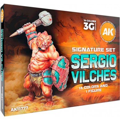 AK - Set di Pittura Signature Sergio Vilches - AK11777