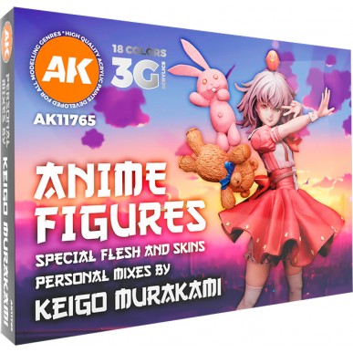 AK - Set di Pittura Anime Figures - AK11765