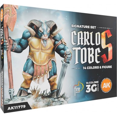 AK - Set di Pittura Signature Carlos Tobes - AK11779