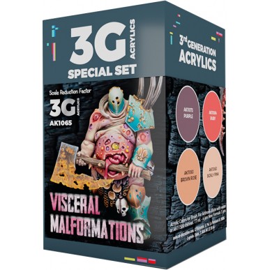 AK - Set di Pittura Visceral Malformations - AK1065
