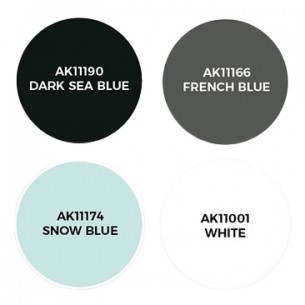 AK - Set di Pittura Non Metallic Metal: Silver for Brush Painting - AK1073 2