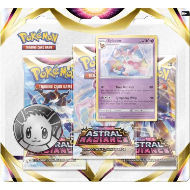 Astral Radiance - 3 Pack Blister Sylveon (ENG)