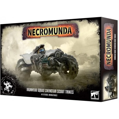 Necromunda - Ironhead Squat Svenotar Scout Trikes
