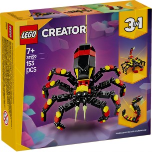 LEGO Creator - 31159 - Animali Selvatici: Ragno Trasformista