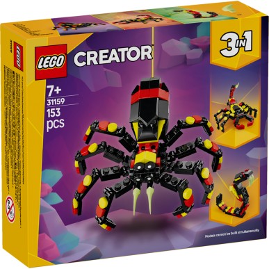 LEGO Creator - 31159 - Animali Selvatici: Ragno Trasformista