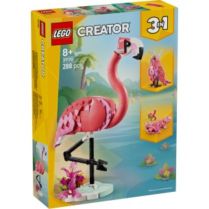 LEGO Creator - 31170 - Animali Selvatici: Fenicottero Rosa