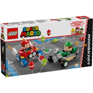 LEGO Super Mario - 72034 - Mario Kart: Baby Mario vs Baby Luigi