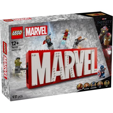 LEGO Marvel - 76313 - Logo e Minifigure MARVEL