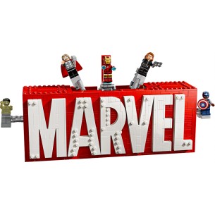 LEGO Marvel - 76313 - Logo e Minifigure MARVEL 2