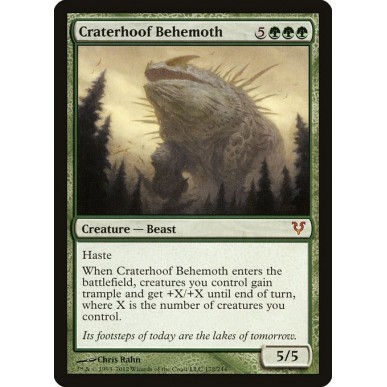 Behemoth dagli Zoccoli Craterici