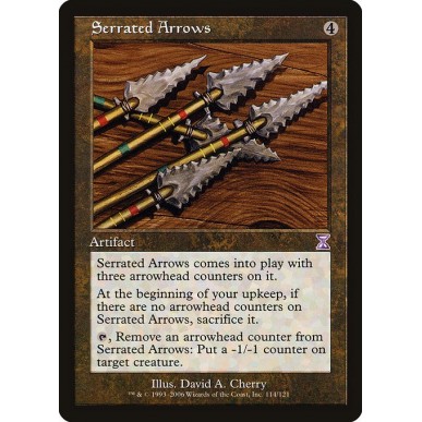Serrated Arrows