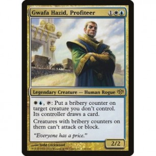 Gwafa Hazid, Profittatore