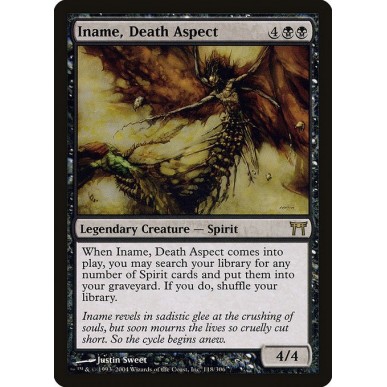 Iname, Manifestazione della Morte