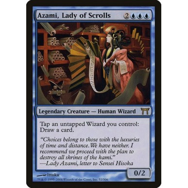 Azami, Signora delle Pergamene