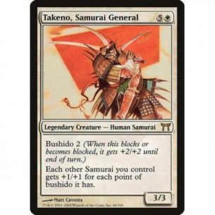 Takeno, Generale dei Samurai