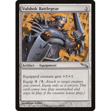 Equipaggiamento Vulshok