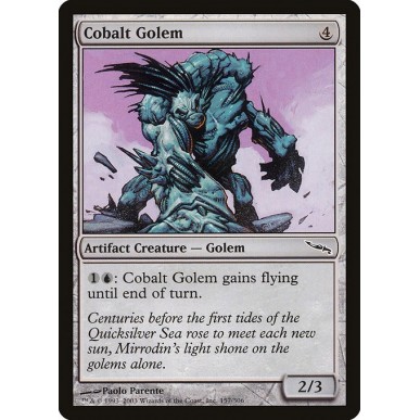 Cobalt Golem