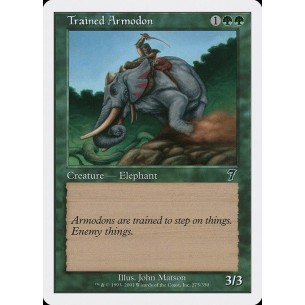 Trained Armodon