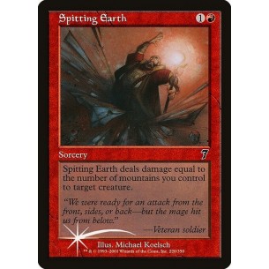 Spitting Earth
