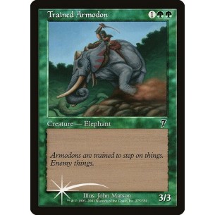 Trained Armodon