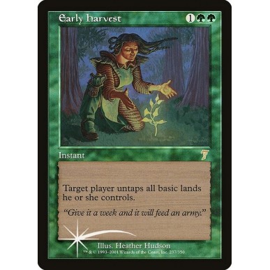 Early Harvest