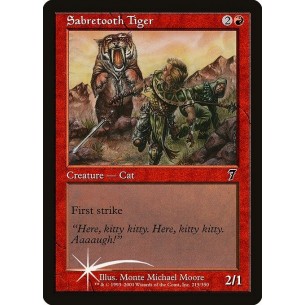 Sabretooth Tiger