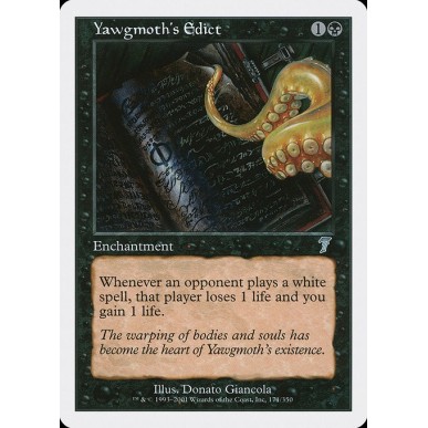Yawgmoth's Edict