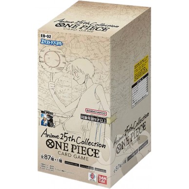 One Piece Card Game - Extra Booster - Anime 25th Collection EB-02 - Display da 24 Buste (JAP)