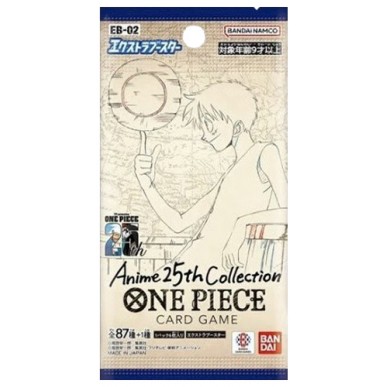 One Piece Card Game - Extra Booster - Anime 25th Collection EB-02 - Busta da 6 Carte (JAP)