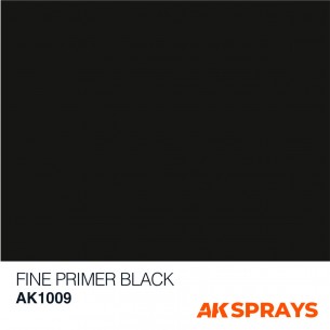 AK Spray - Fine Primer Black (400 ml) - AK1009 2