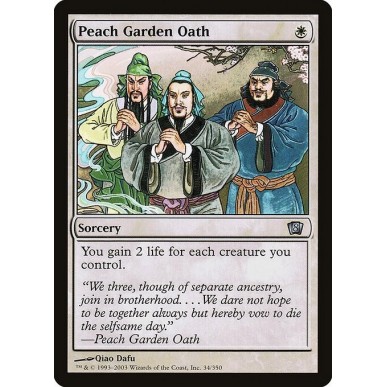 Peach Garden Oath