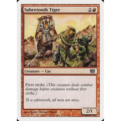 Tigre dai Denti a Sciabola