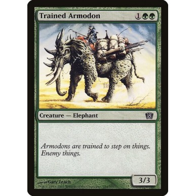 Trained Armodon