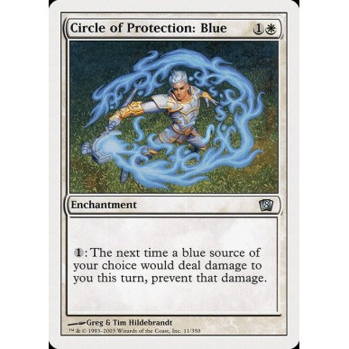 Circolo di Protezione: Blu