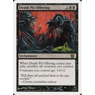 Offerta per la Fossa della Morte